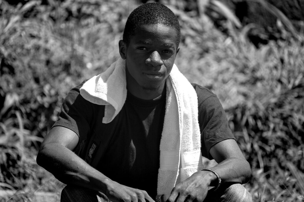 african, youth, humble, male, black and white, humble, humble, humble, humble, humble