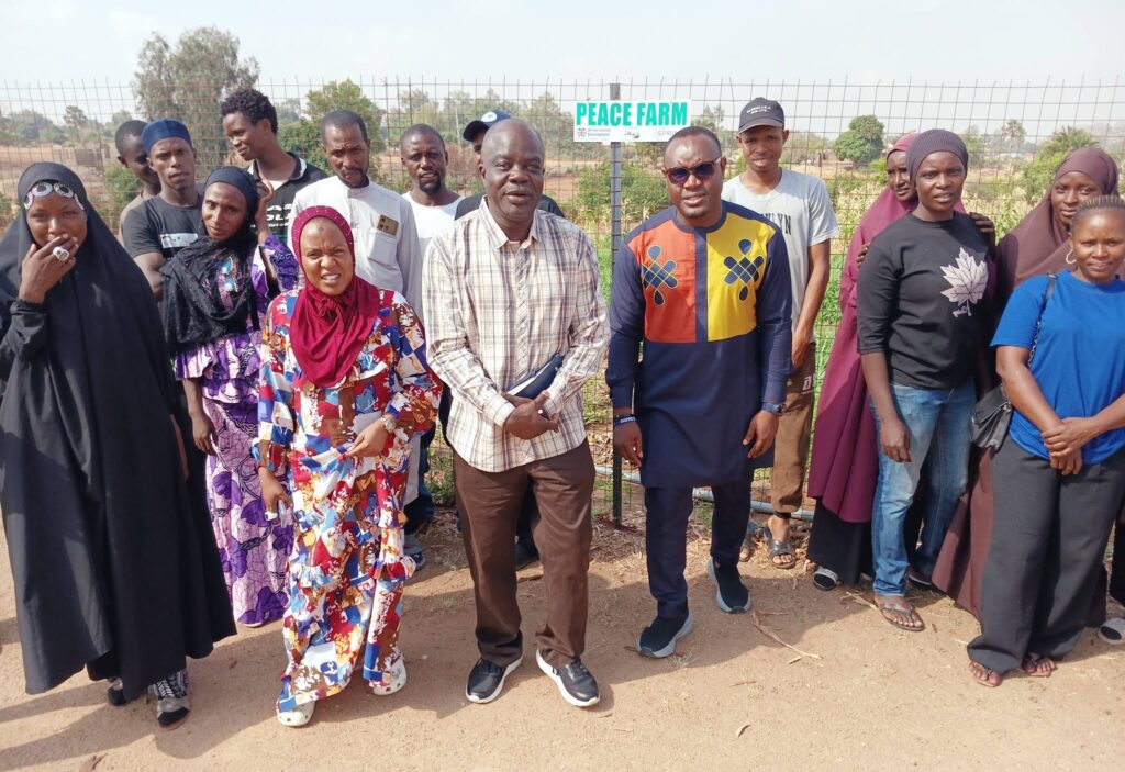 YARAC SPRING Programme Team Conducts Field Verification Visit to Peace Farm in Bassa LGA 650277856 1328850665955313 8691639110000338456 n