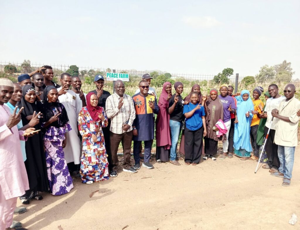 YARAC SPRING Programme Team Conducts Field Verification Visit to Peace Farm in Bassa LGA 650330844 1328850369288676 3696519778315572176 n