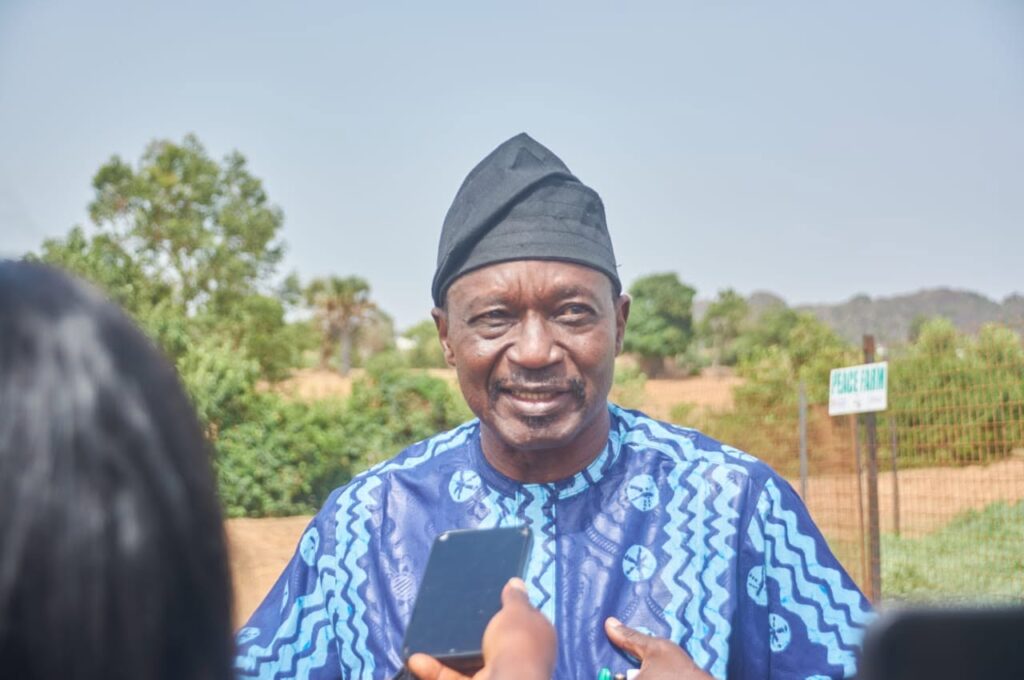 Plateau State Commissioner for Livestock Visits Kihang Buhit PEACE Farm to Promote Climate-Smart Agriculture and Peacebuilding 677132662 1362021005971612 7472174608135747946 n
